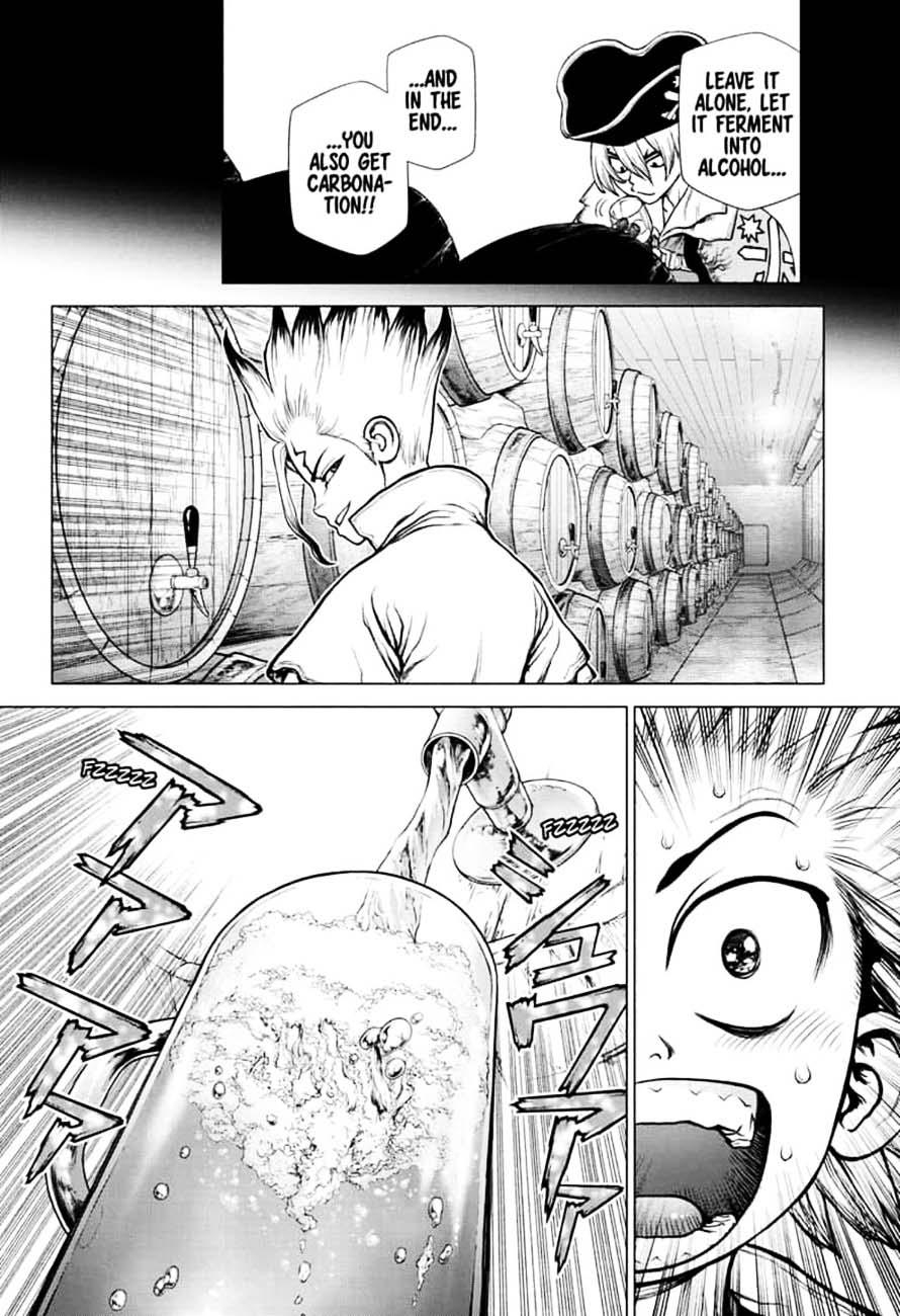Dr. Stone Manga Chapter 146 page 4 - Bar Francois: Bitters
