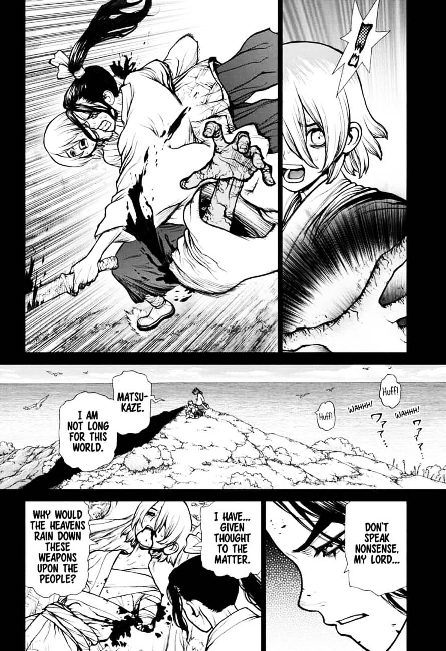 Dr. Stone Manga Chapter 146 page 8 - Bar Francois: Bitters