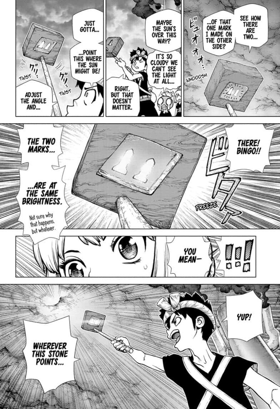 Dr. Stone Manga Chapter 147 page 12 - Science Journey