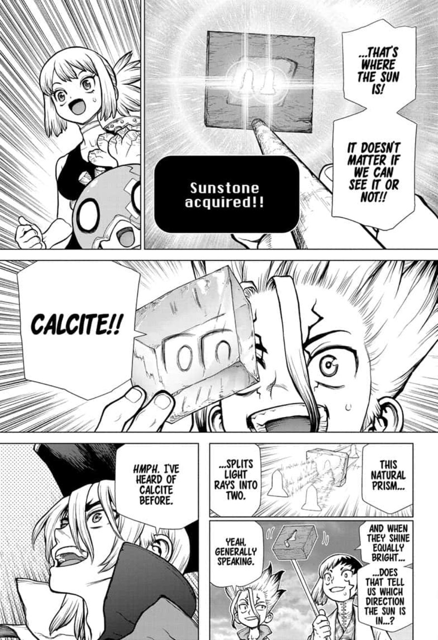 Dr. Stone Manga Chapter 147 page 13 - Science Journey