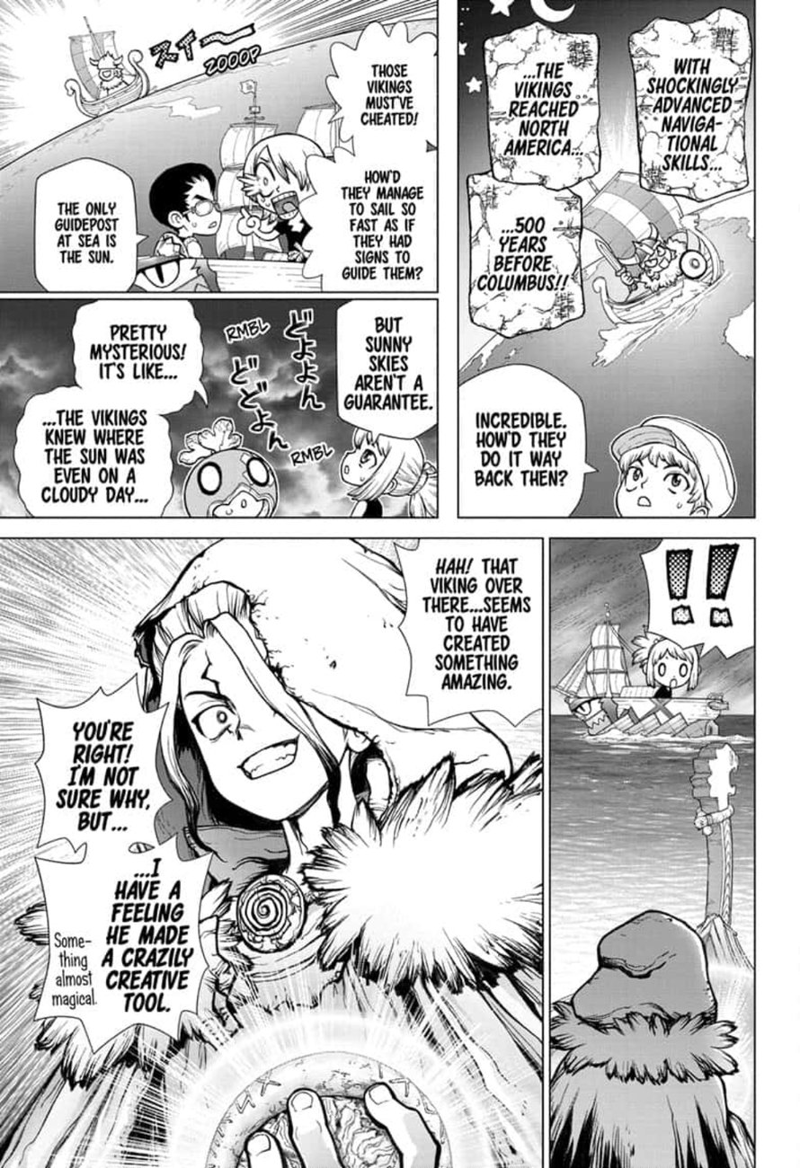 Dr. Stone Manga Chapter 147 page 3 - Science Journey