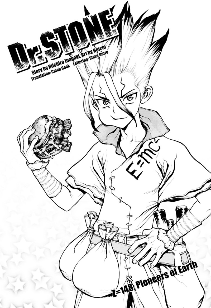 Dr. Stone Manga Chapter 148 page 1 - Pioneers of Earth