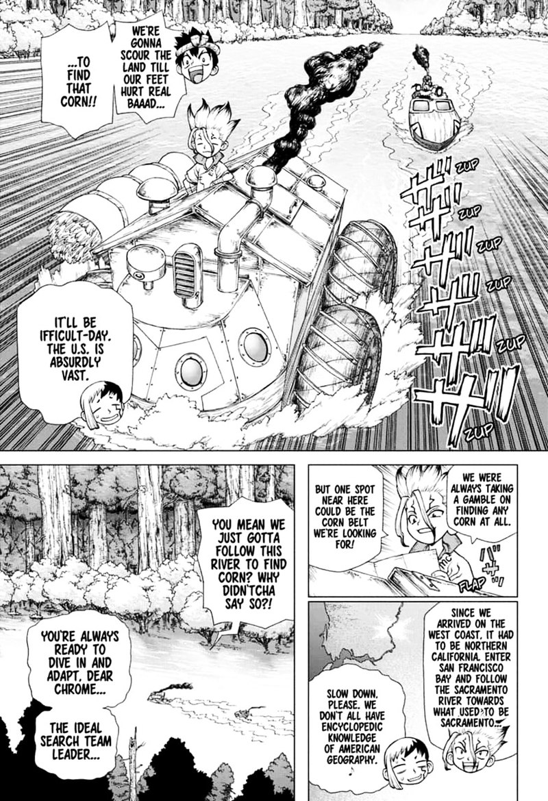 Dr. Stone Manga Chapter 148 page 8 - Pioneers of Earth