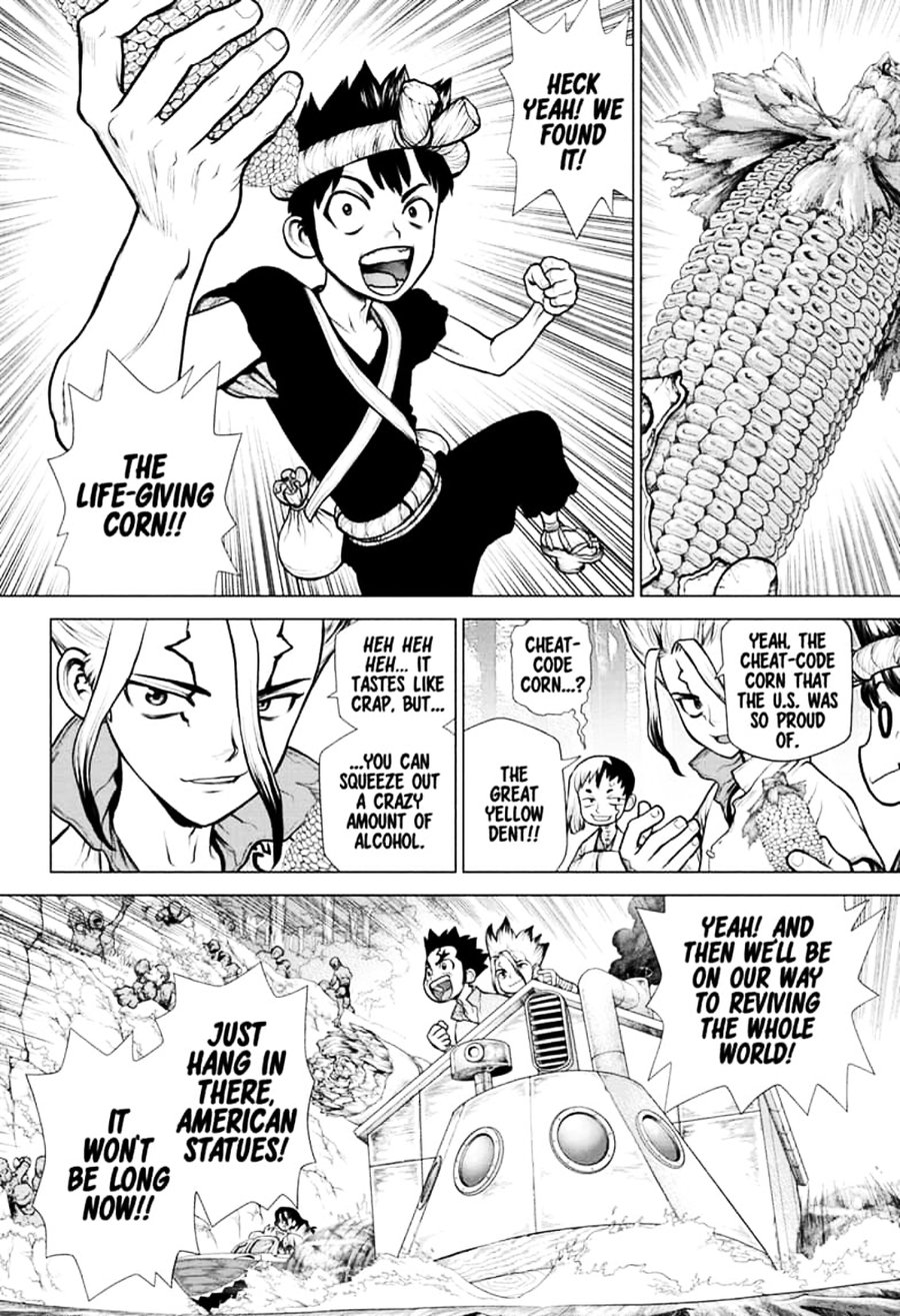 Dr. Stone Manga Chapter 149 page 2 - Light Lure in Darkness