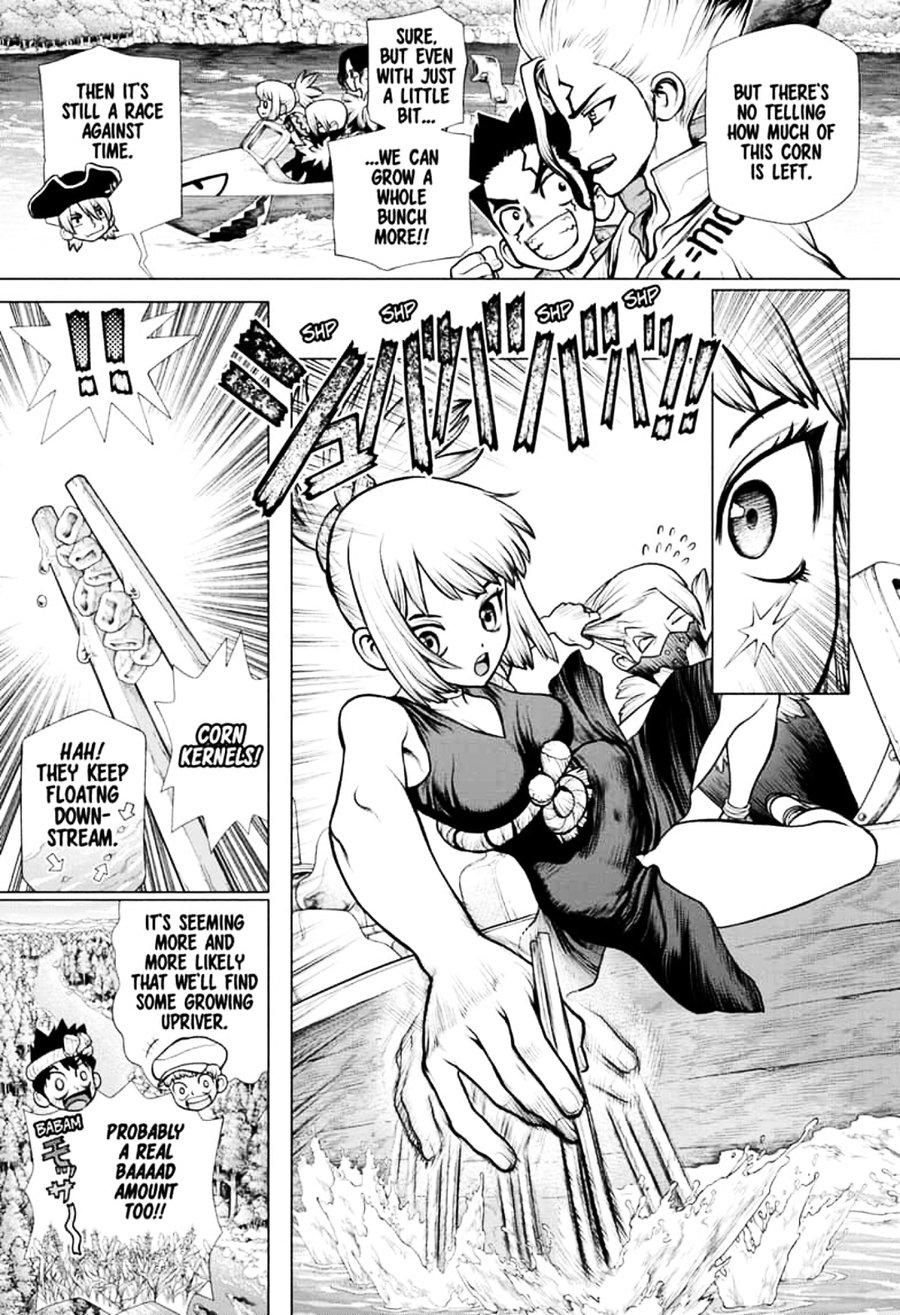 Dr. Stone Manga Chapter 149 page 3 - Light Lure in Darkness