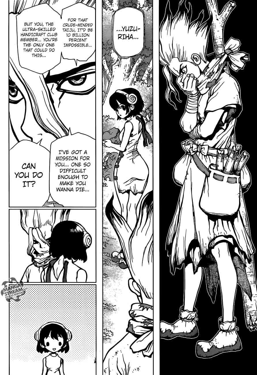 Dr. Stone Manga Chapter 15 page 10 - Two Kingdoms of the Stone World