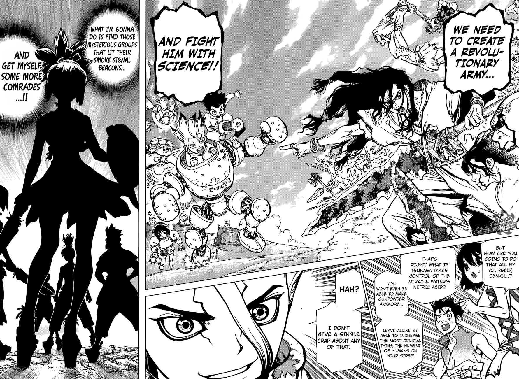 Dr. Stone Manga Chapter 15 page 14 - Two Kingdoms of the Stone World