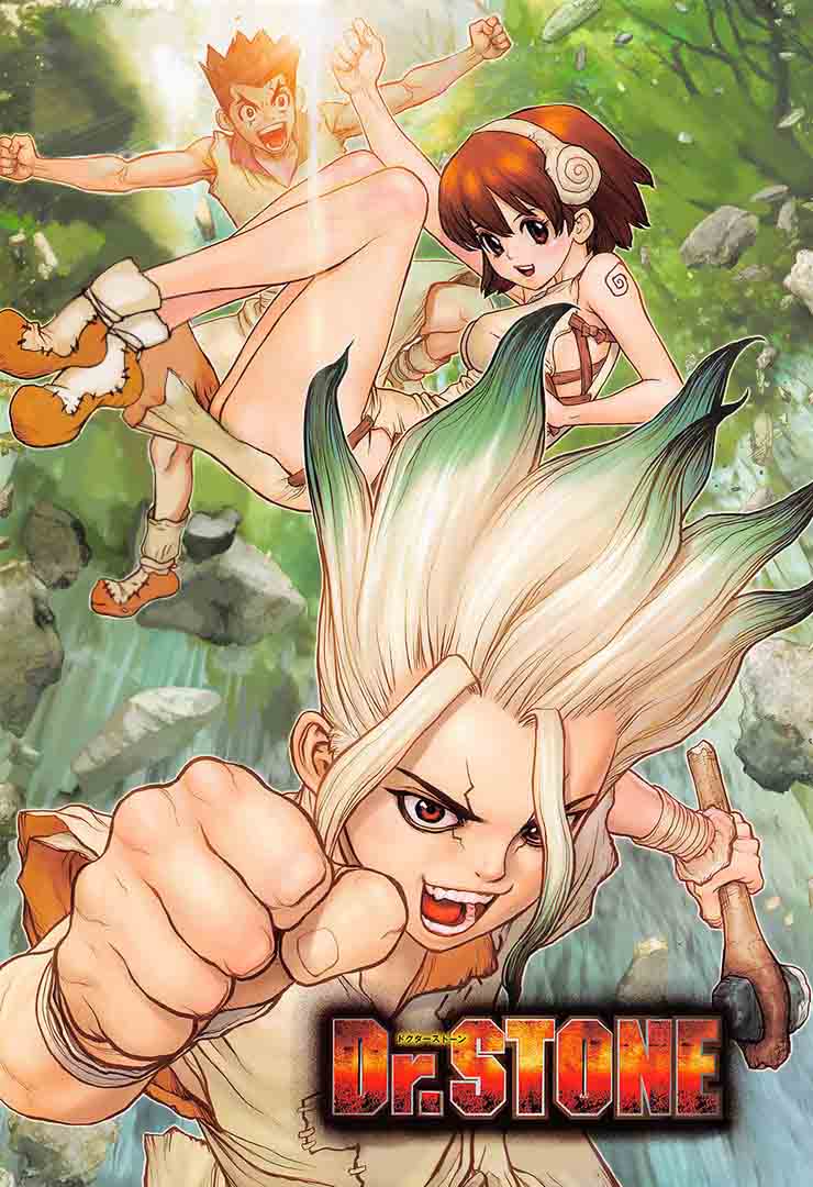 Dr. Stone Manga Chapter 15 page 2 - Two Kingdoms of the Stone World