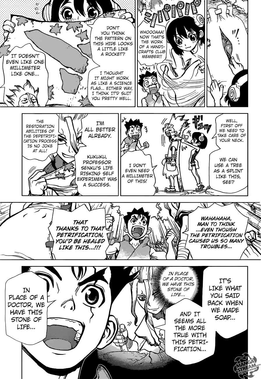 Dr. Stone Manga Chapter 15 page 7 - Two Kingdoms of the Stone World