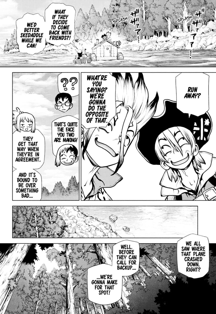 Dr. Stone Manga Chapter 150 page 16 - Righteous Science-User