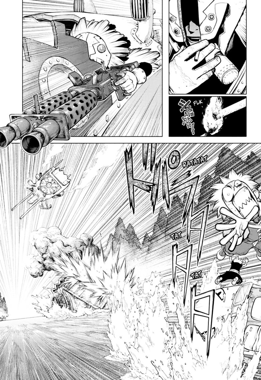 Dr. Stone Manga Chapter 150 page 8 - Righteous Science-User