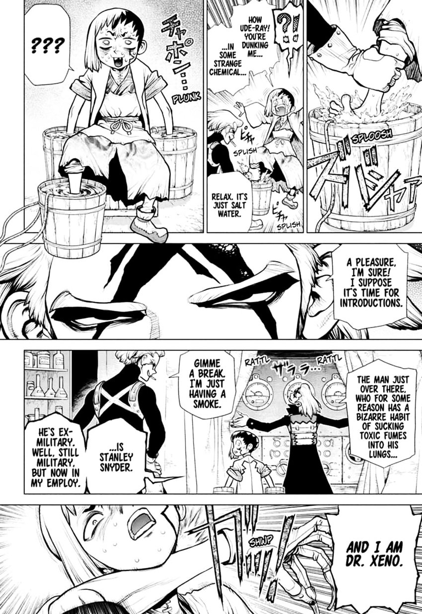 Dr. Stone Manga Chapter 151 page 11 - Dr. X