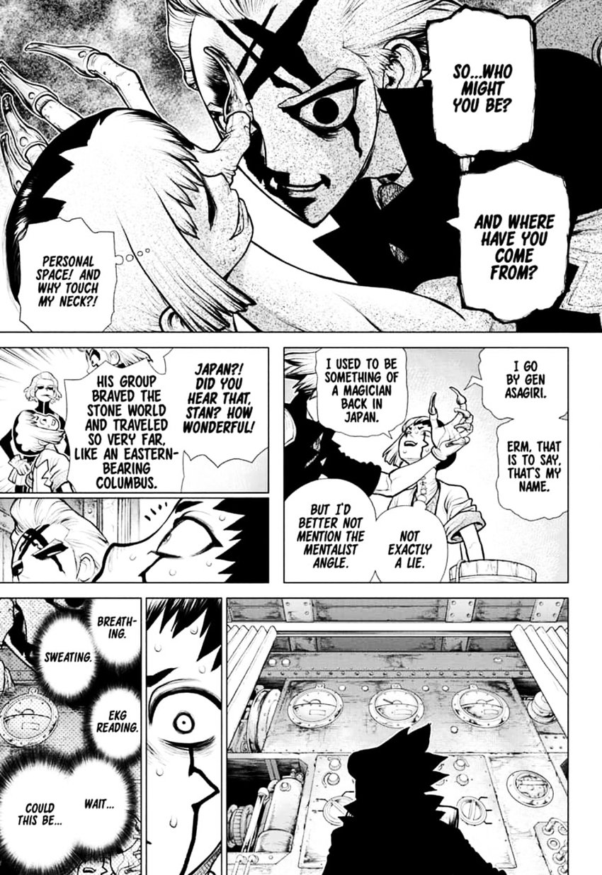 Dr. Stone Manga Chapter 151 page 12 - Dr. X