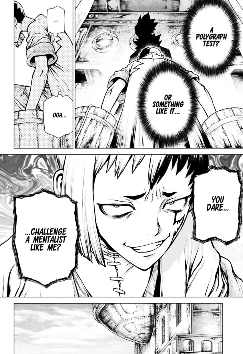 Dr. Stone Manga Chapter 151 page 13 - Dr. X