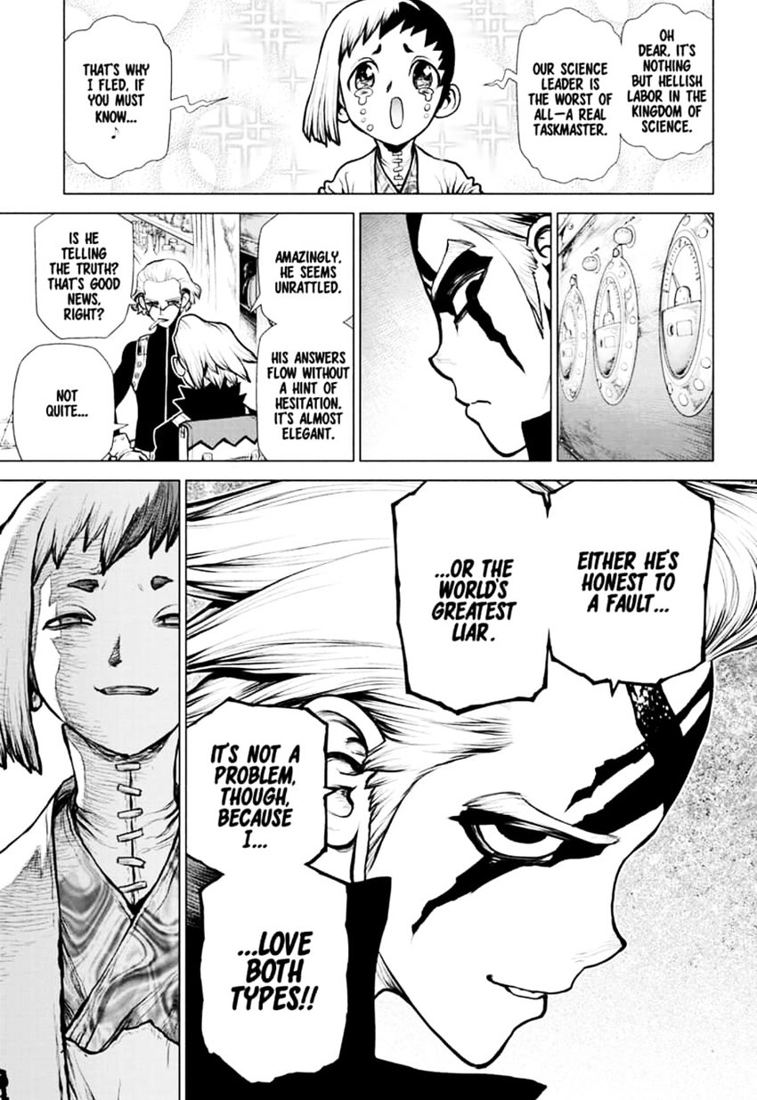Dr. Stone Manga Chapter 151 page 14 - Dr. X