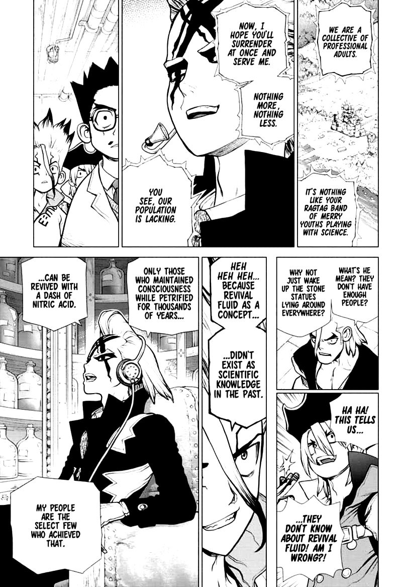Dr. Stone Manga Chapter 152 page 13 - Doctor vs Doctor