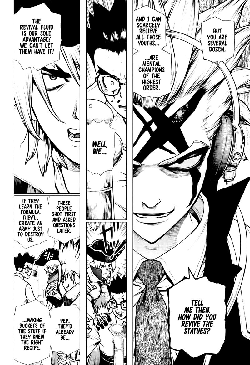 Dr. Stone Manga Chapter 152 page 14 - Doctor vs Doctor