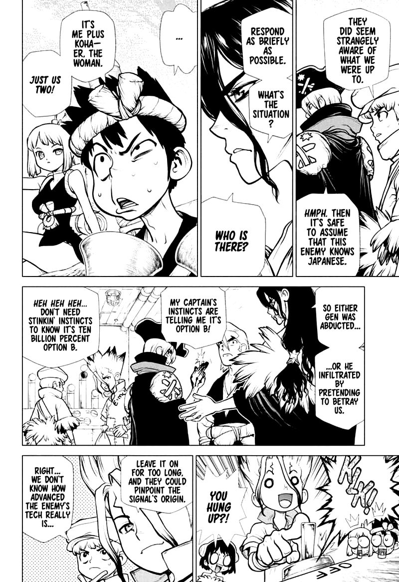 Dr. Stone Manga Chapter 152 page 4 - Doctor vs Doctor