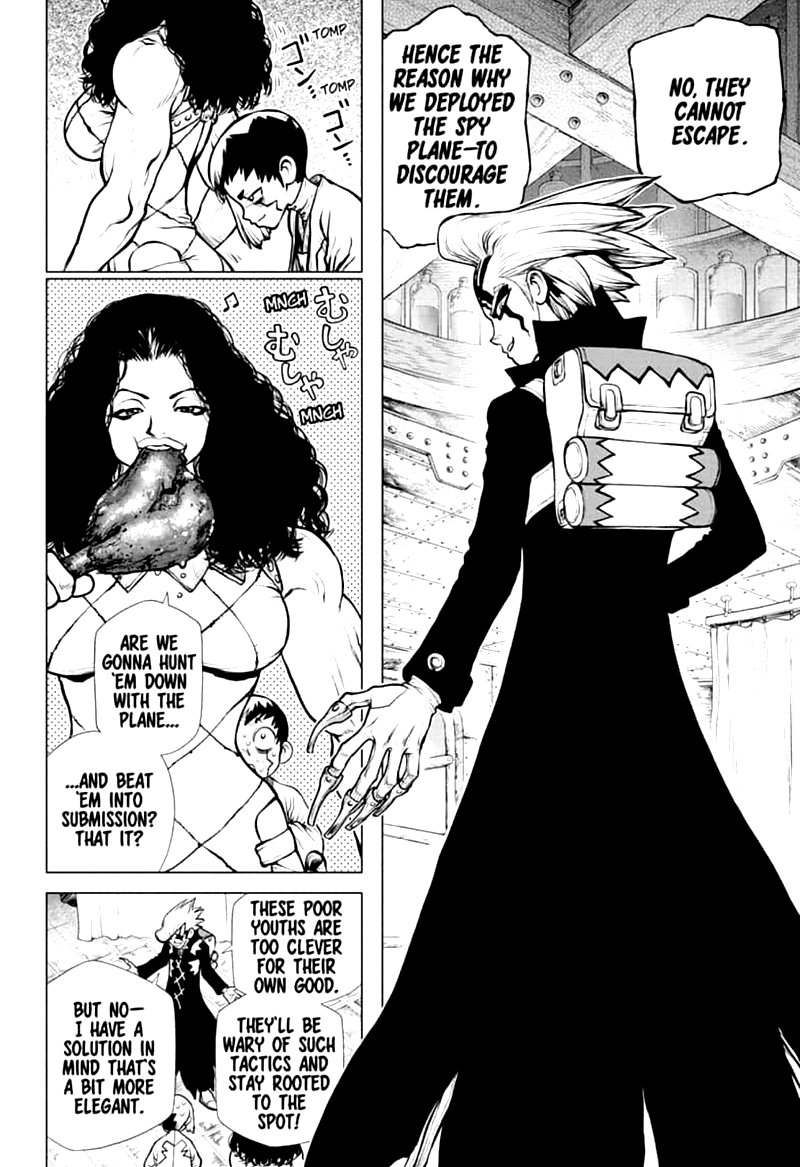 Dr. Stone Manga Chapter 153 page 10 - War Game