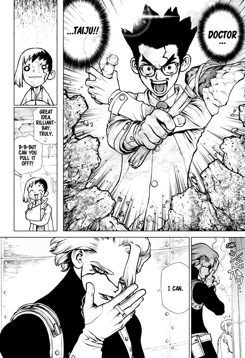 Dr. Stone Manga Chapter 153 page 12 - War Game