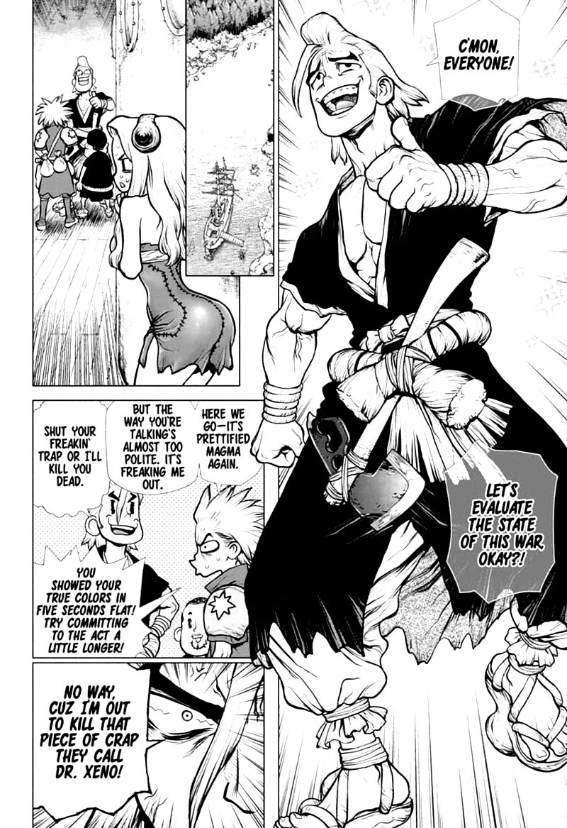 Dr. Stone Manga Chapter 153 page 2 - War Game