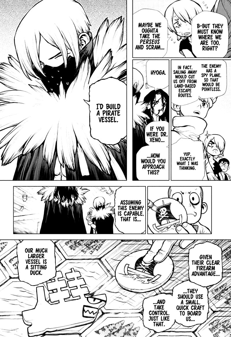 Dr. Stone Manga Chapter 153 page 5 - War Game