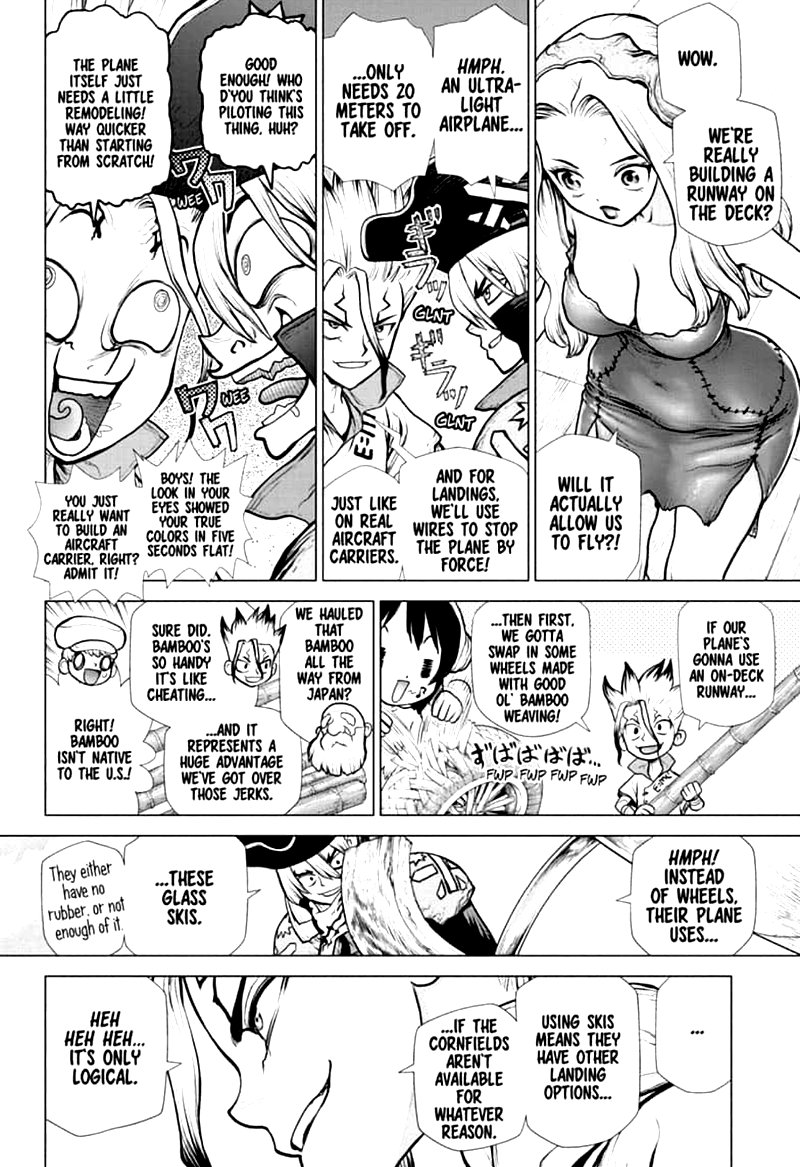 Dr. Stone Manga Chapter 153 page 8 - War Game