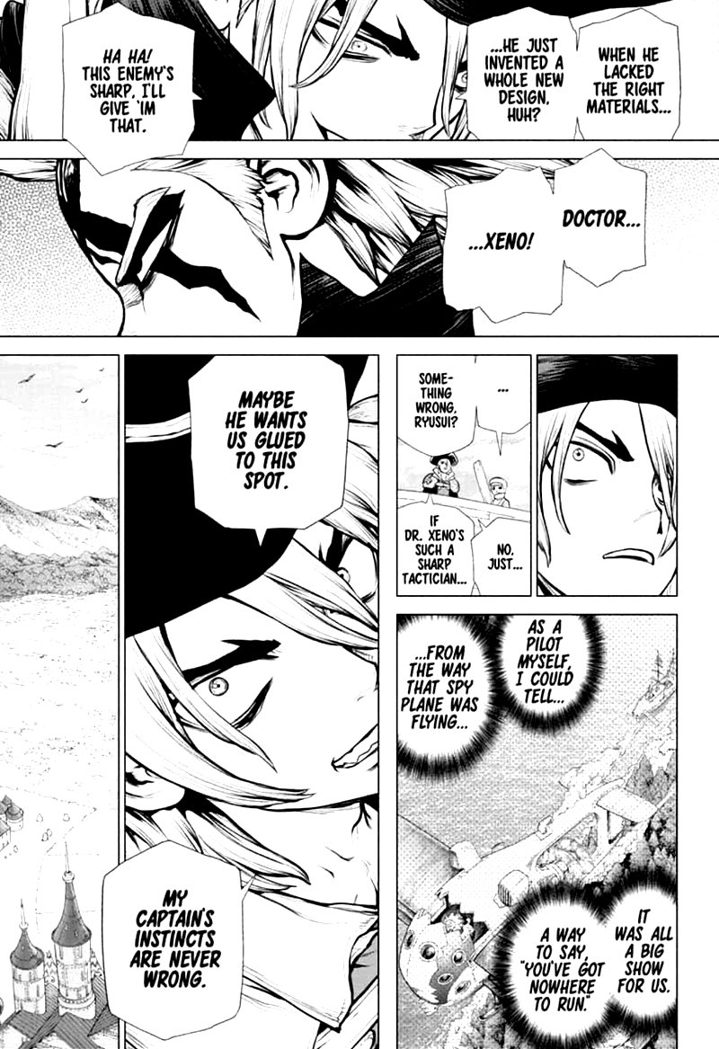 Dr. Stone Manga Chapter 153 page 9 - War Game