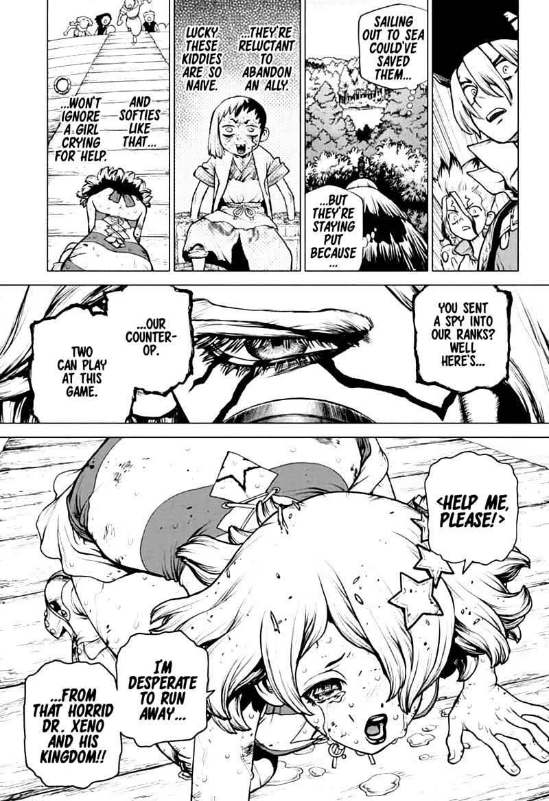 Dr. Stone Manga Chapter 154 page 12 - Spy vs. Spy