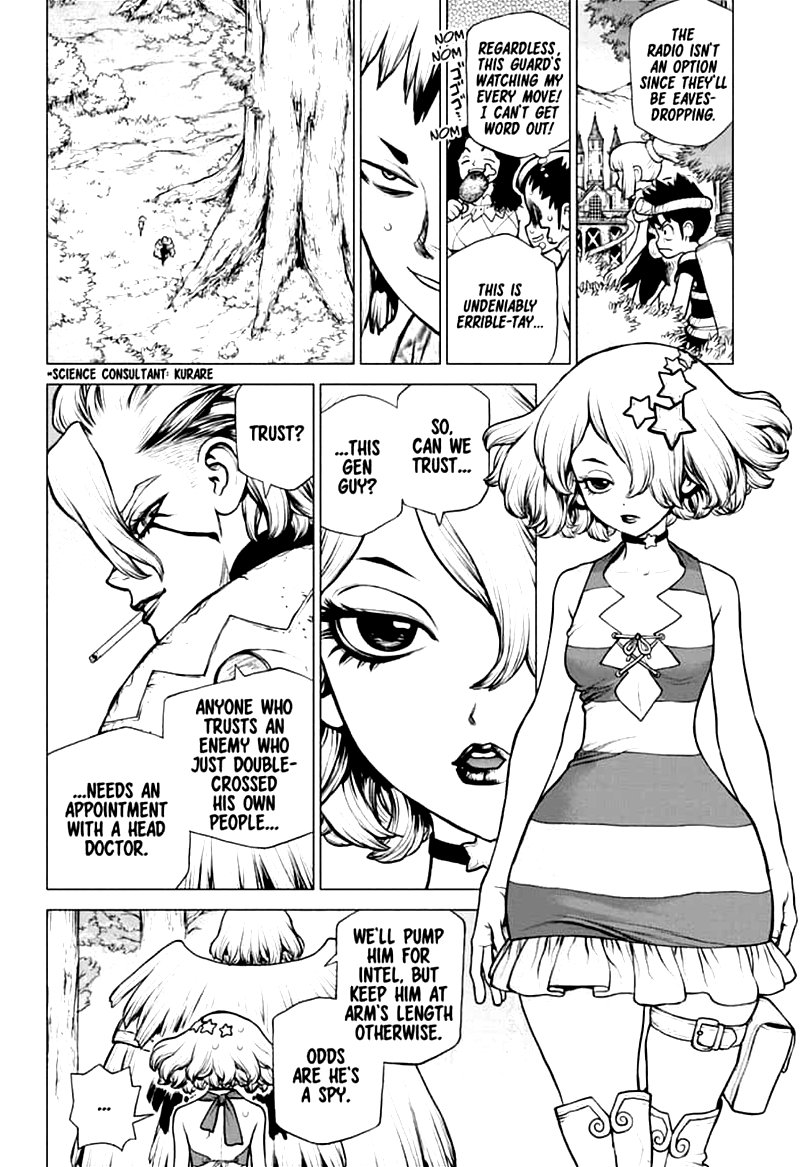 Dr. Stone Manga Chapter 154 page 2 - Spy vs. Spy