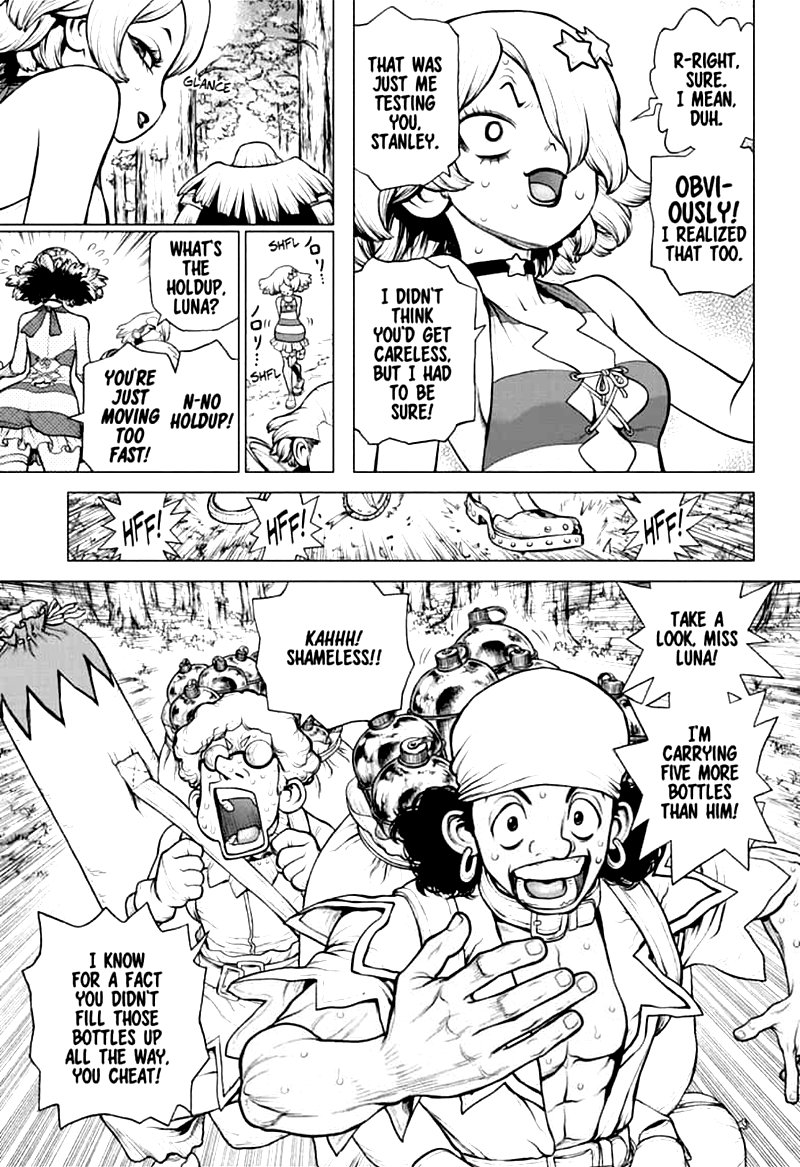 Dr. Stone Manga Chapter 154 page 3 - Spy vs. Spy