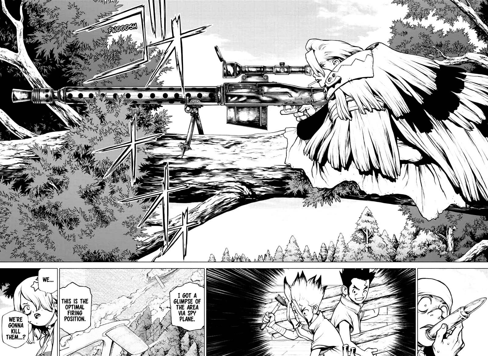Dr. Stone Manga Chapter 154 page 8 - Spy vs. Spy