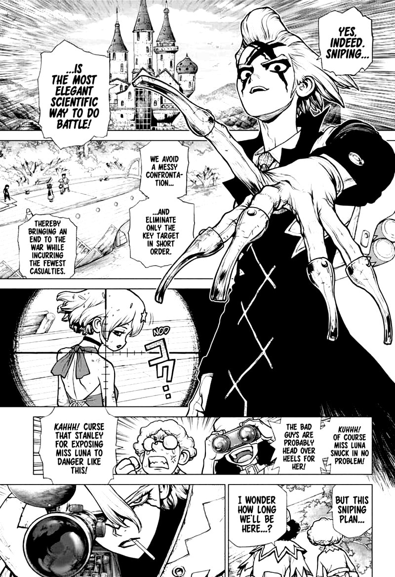 Dr. Stone Manga Chapter 155 page 1 - Science is Elegant