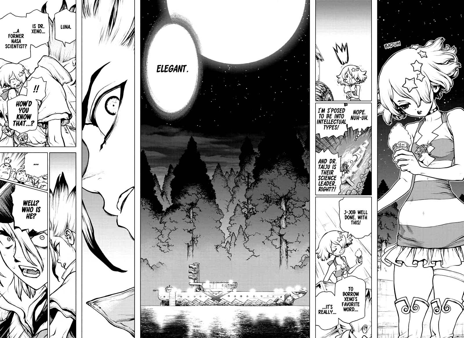 Dr. Stone Manga Chapter 155 page 15 - Science is Elegant