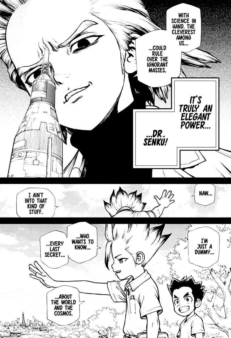 Dr. Stone Manga Chapter 156 page 12 - Two Scientists