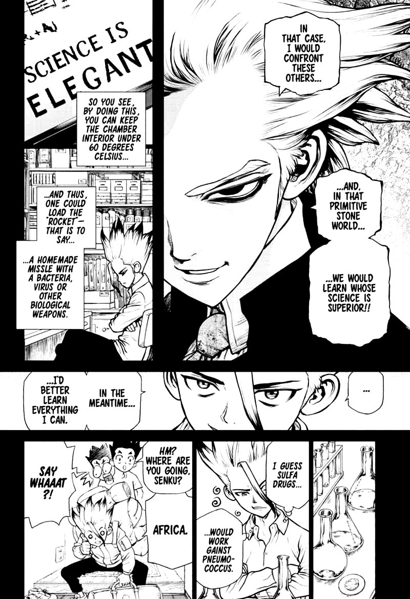 Dr. Stone Manga Chapter 156 page 15 - Two Scientists