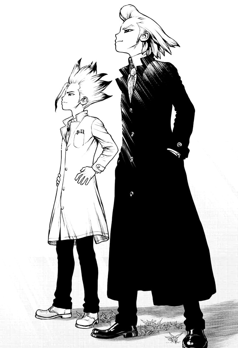 Dr. Stone Manga Chapter 156 page 19 - Two Scientists