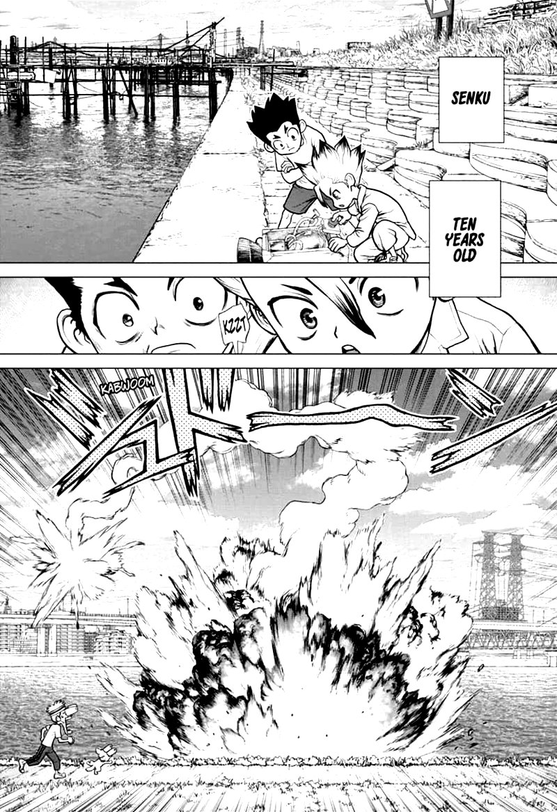 Dr. Stone Manga Chapter 156 page 2 - Two Scientists