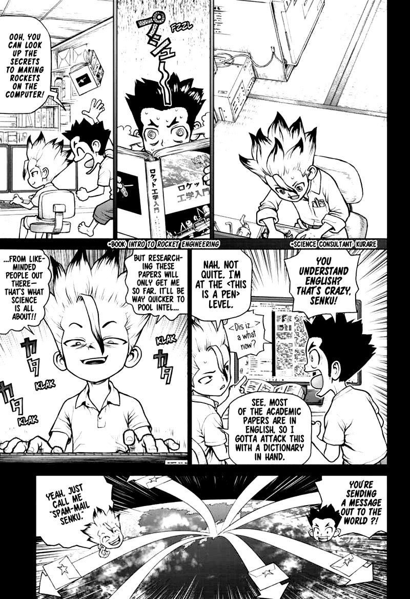 Dr. Stone Manga Chapter 156 page 3 - Two Scientists