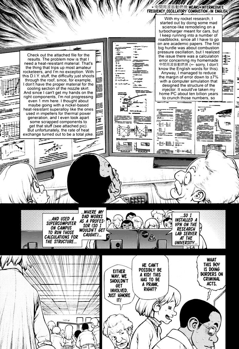 Dr. Stone Manga Chapter 156 page 5 - Two Scientists
