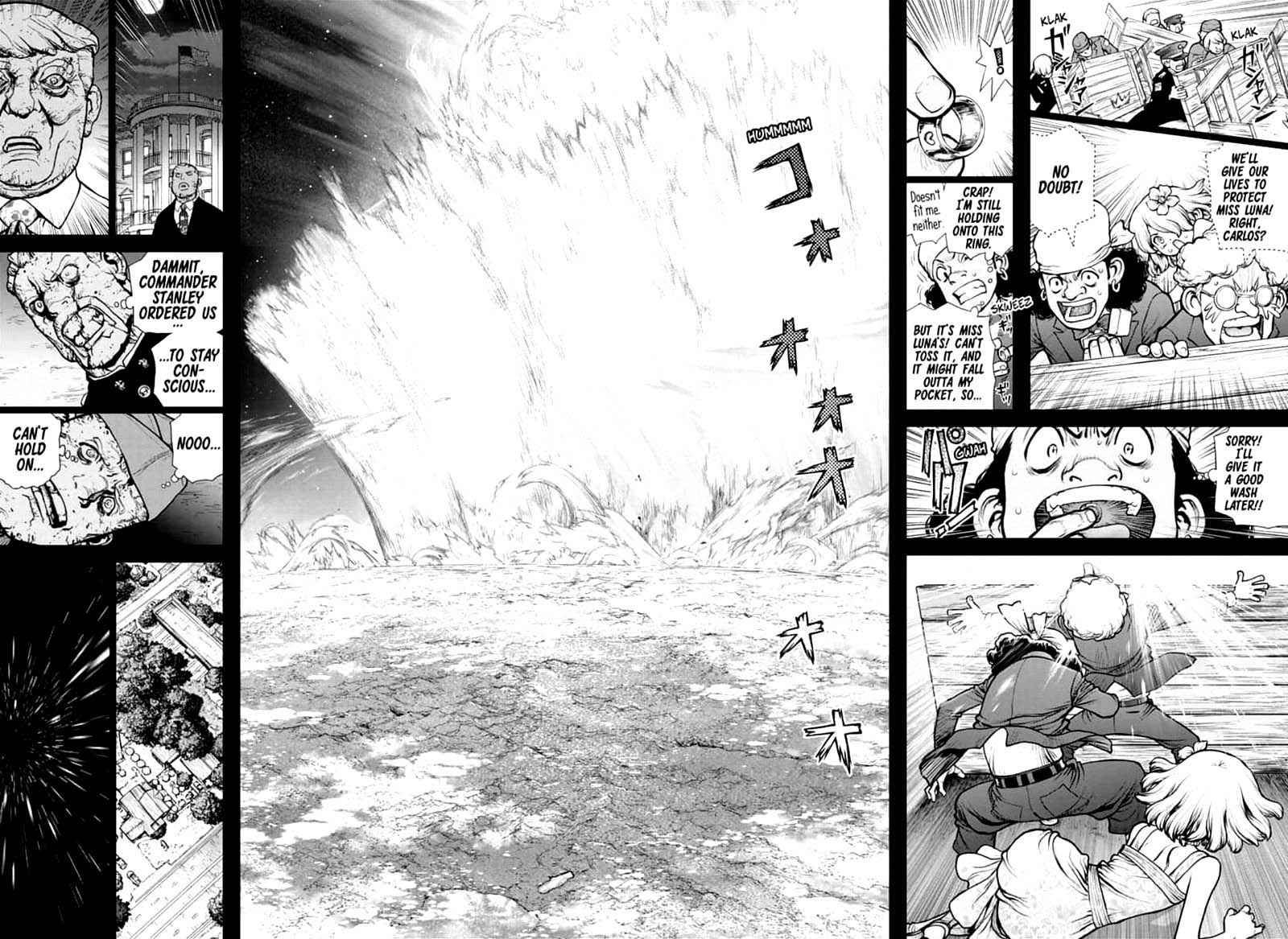 Dr. Stone Manga Chapter 157 page 10 - Same Time, Same Place