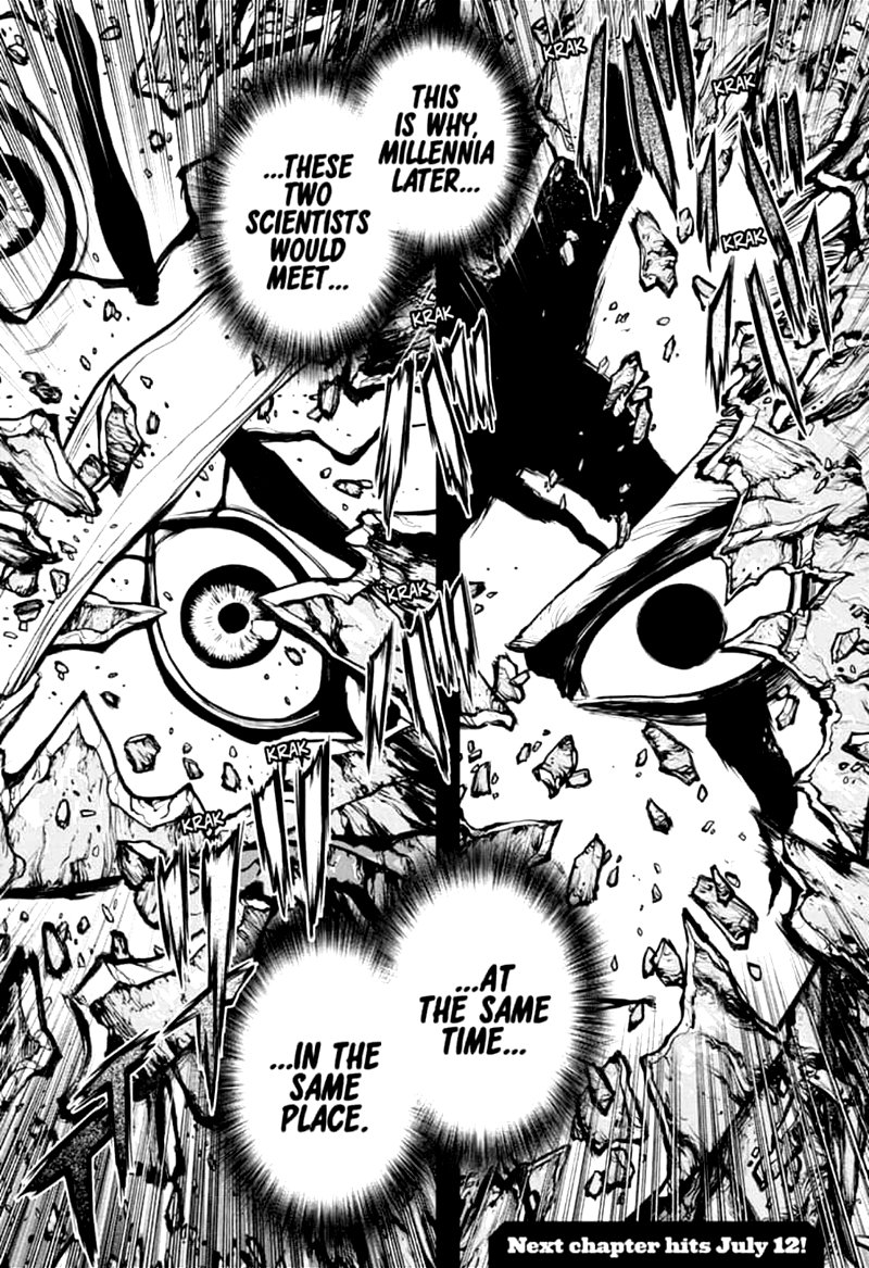 Dr. Stone Manga Chapter 157 page 16 - Same Time, Same Place