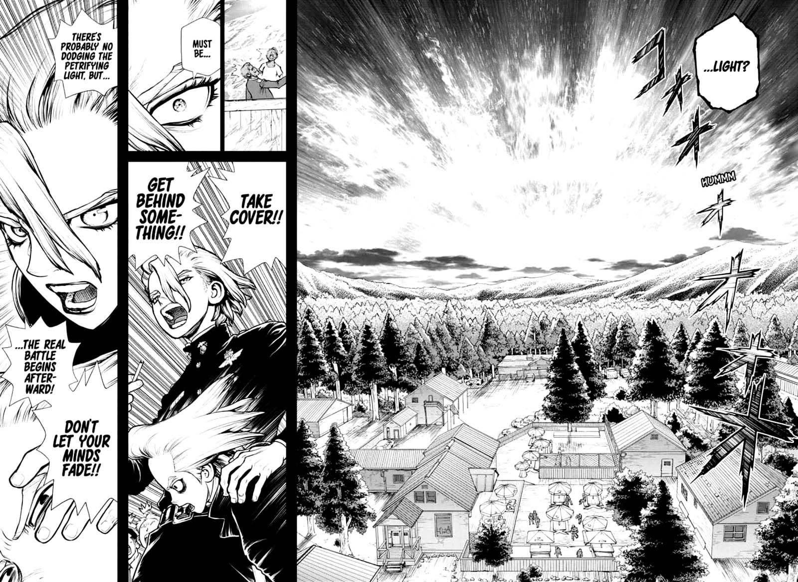 Dr. Stone Manga Chapter 157 page 9 - Same Time, Same Place
