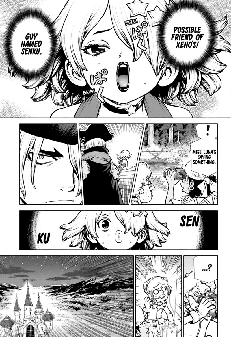 Dr. Stone Manga Chapter 158 page 12 - Who is the Scientist?