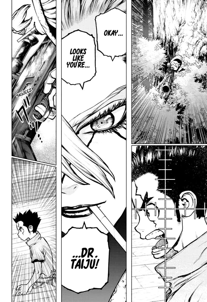 Dr. Stone Manga Chapter 158 page 15 - Who is the Scientist?