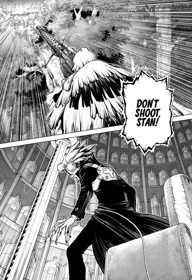 Dr. Stone Manga Chapter 158 page 16 - Who is the Scientist?