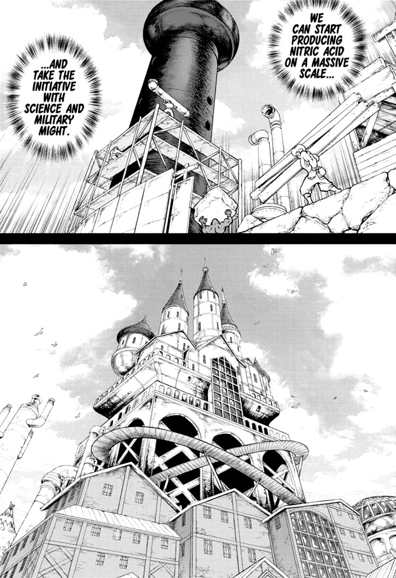 Dr. Stone Manga Chapter 158 page 5 - Who is the Scientist?
