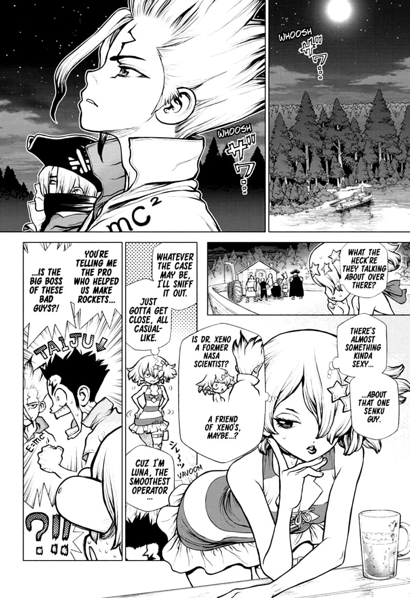 Dr. Stone Manga Chapter 158 page 7 - Who is the Scientist?