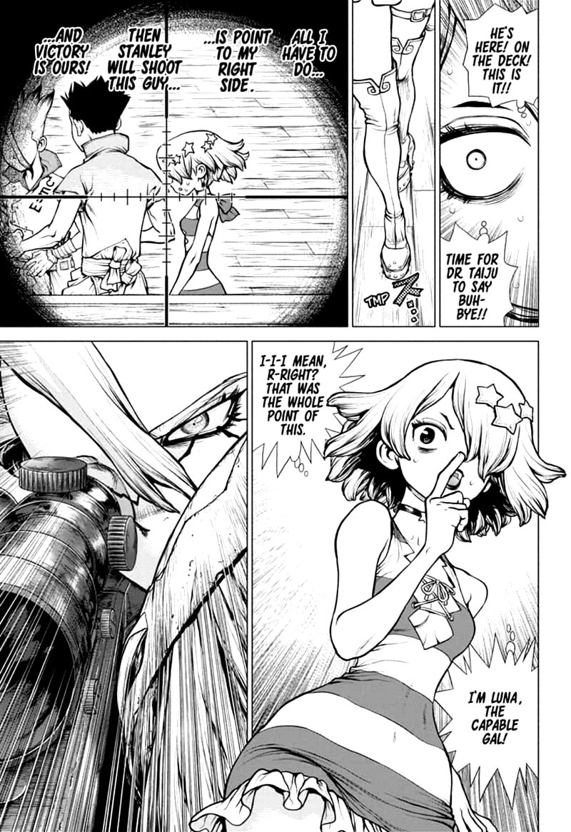 Dr. Stone Manga Chapter 158 page 8 - Who is the Scientist?