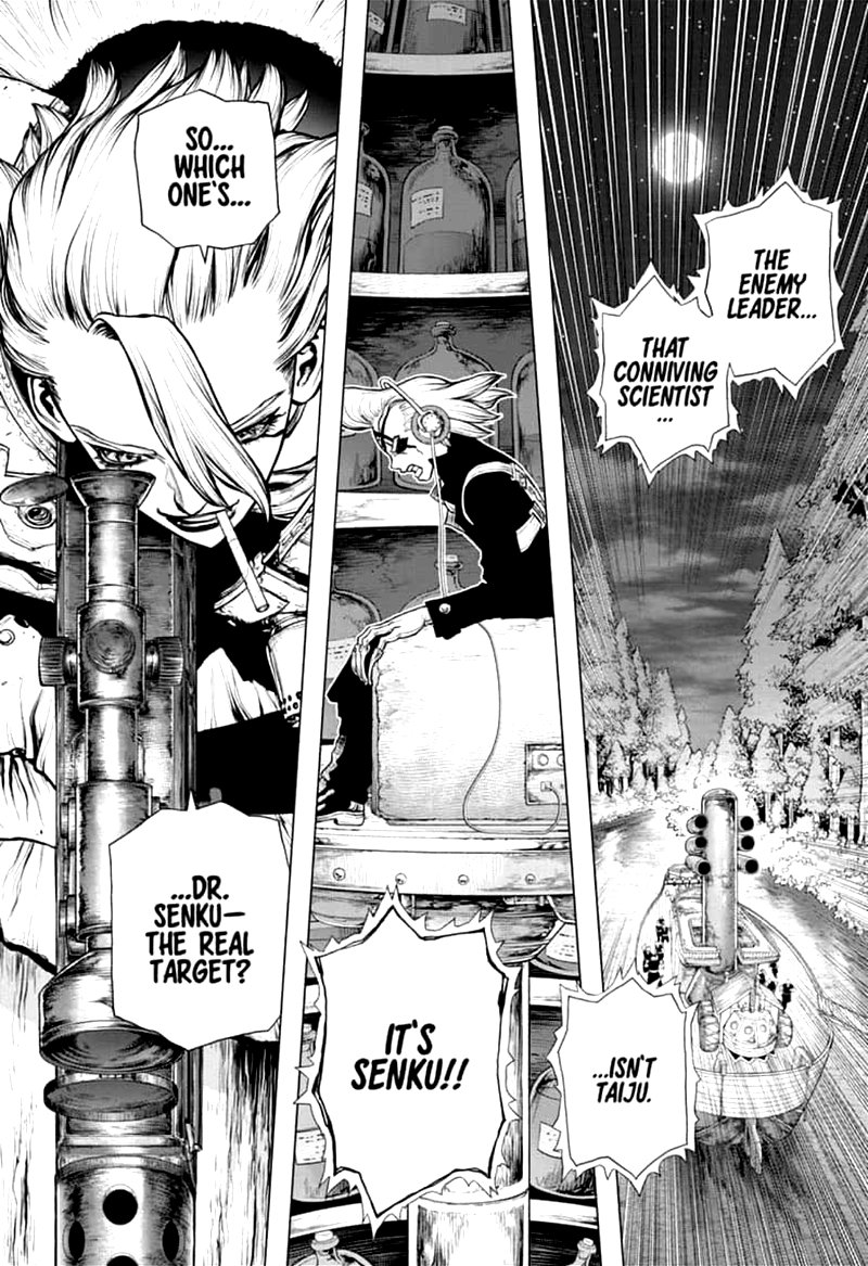 Dr. Stone Manga Chapter 159 page 1 - Lock On